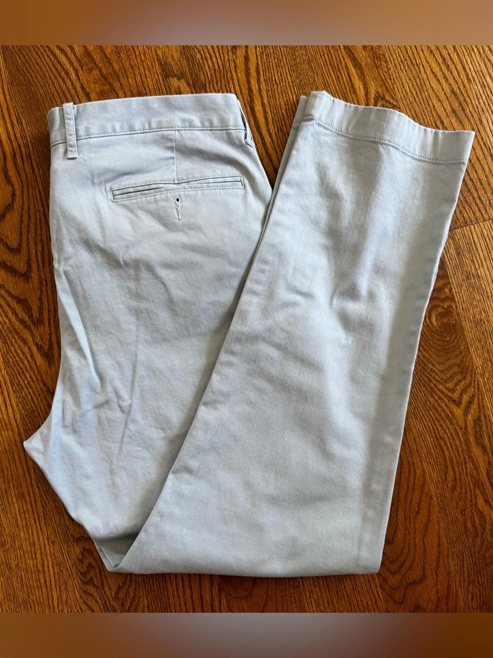 J.Crew Flex Sutton Chino Pants Men’s 34x30 Light Gray Stretch Slim Fit Casual